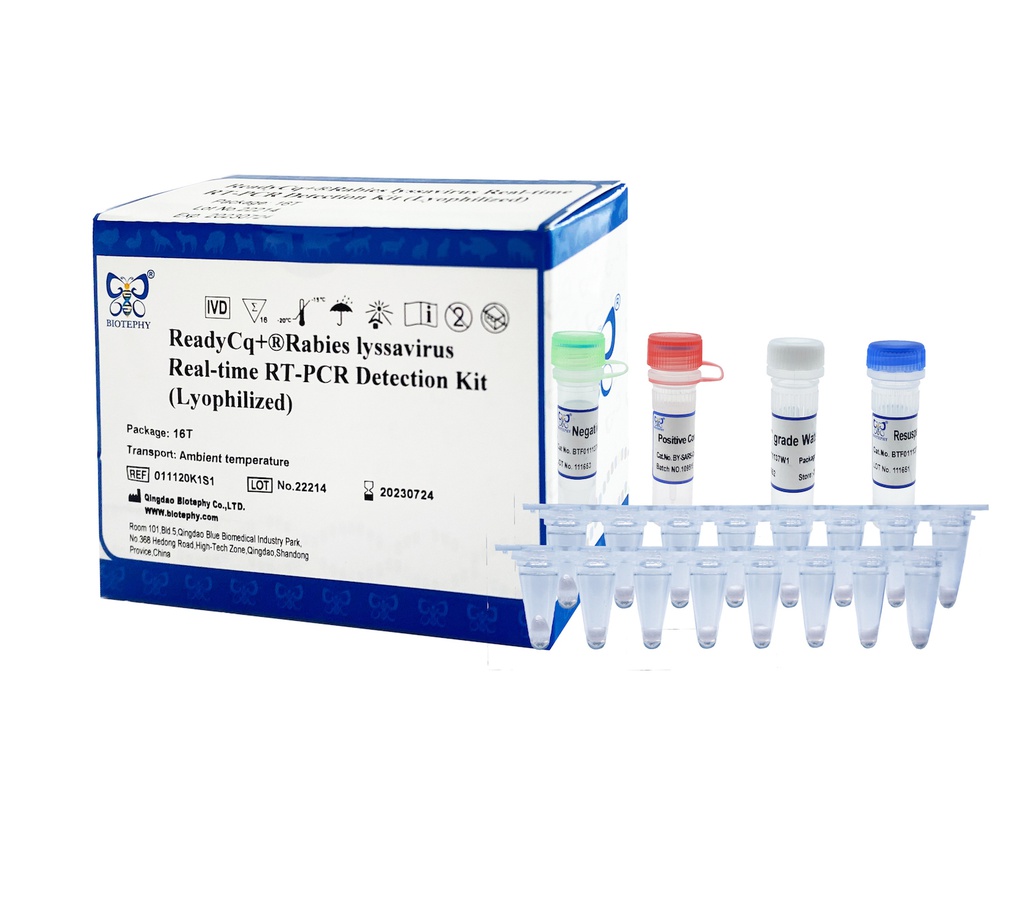 ReadyCq+®Rabies lyssavirus Real-time RT-PCR Detection Kit (Lyophilized ...